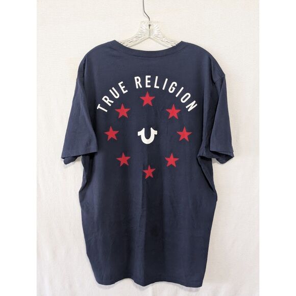 True Religion Buddha and Logo T-Shirts Bundle Men's Size 2XL/XXL - Picture 12 of 13
